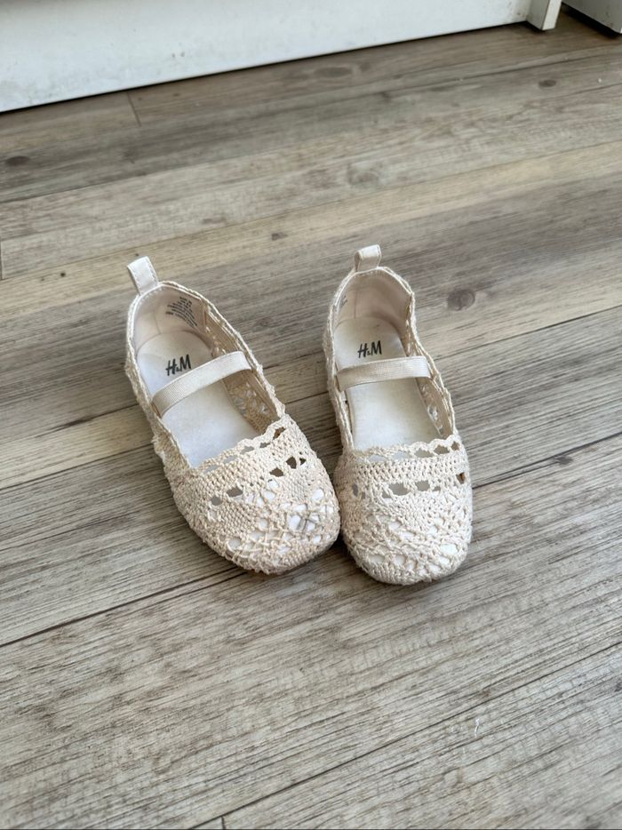 Espadrilles sandales crochet taille 25 h&m - photo numéro 4