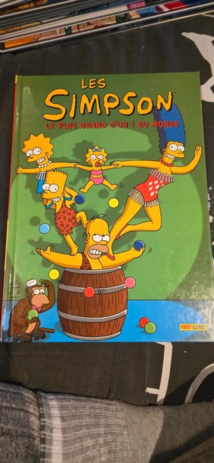 Bd les Simpson le plus grand d'Oh ! Du monde vintage
