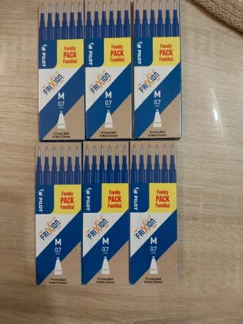 Lots de 6 packs familial recharge Pilot Frixion