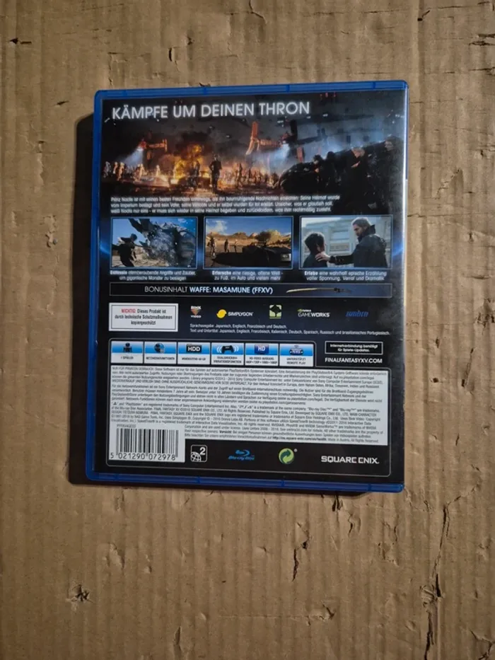 Final Fantasy XV pour PS4 - photo numéro 2