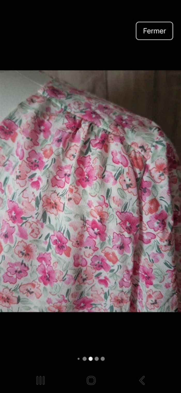 Robe portefeuille de été fleurie bye one taille M/L - photo numéro 4