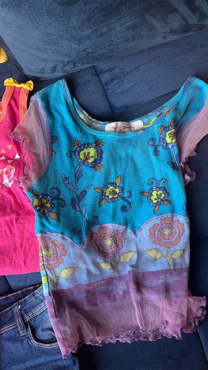 Lot vêtement fille 7-8 ans - photo numéro 5