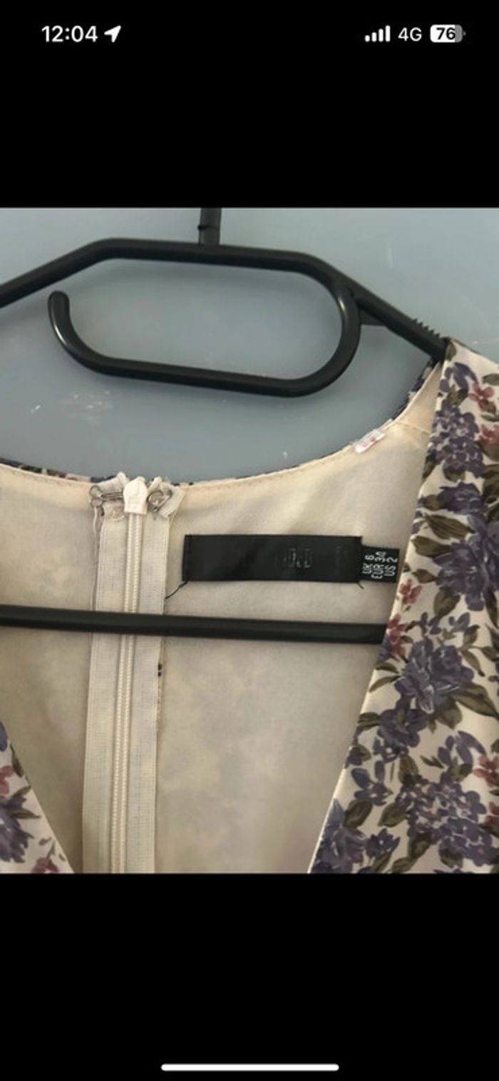 Jolie petite robe avec motifs et détails, ceinture à la taille • Miss Guided • Taille 34/XS - photo numéro 4