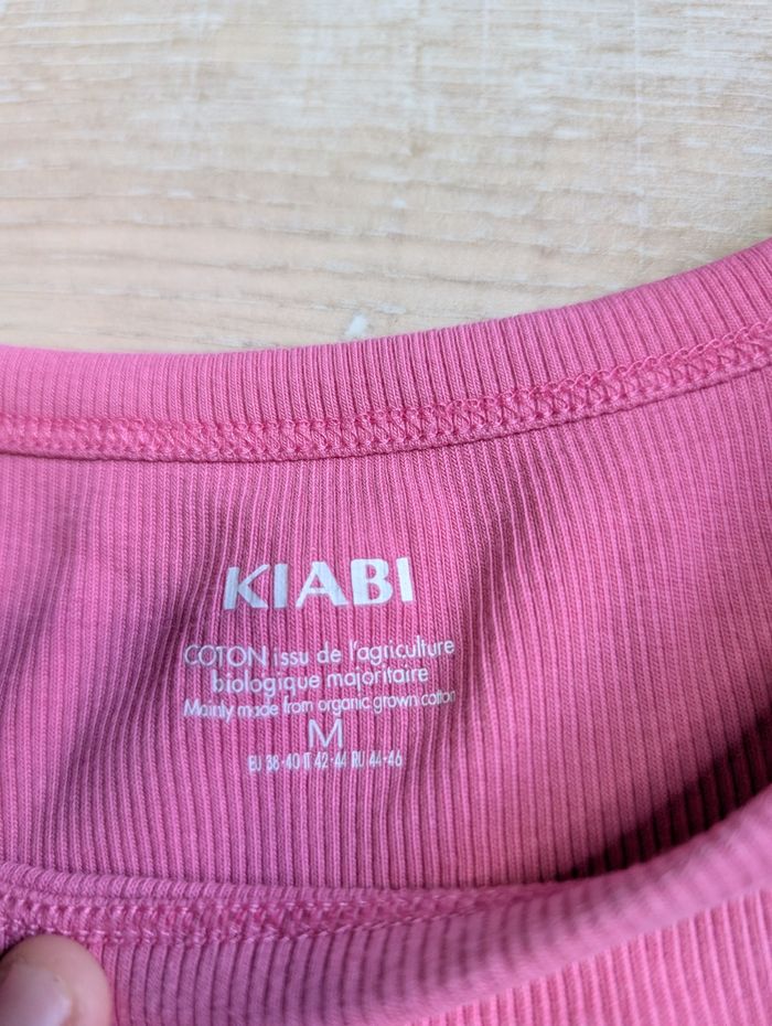Débardeur court rose kiabi - photo numéro 3