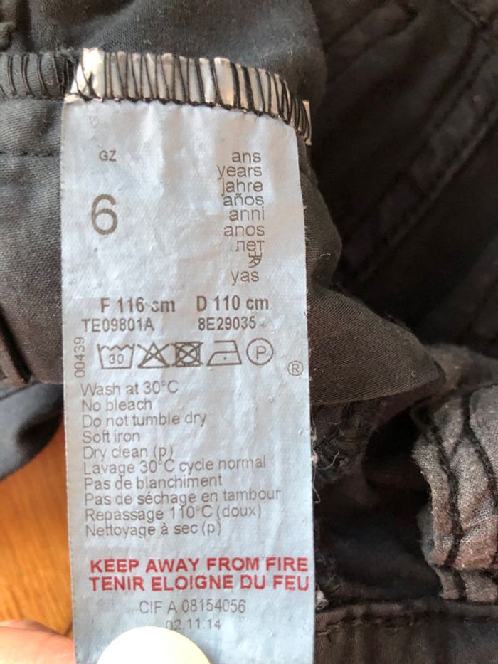 Pantalon bleu foncé Chipie 6 ans - photo numéro 8