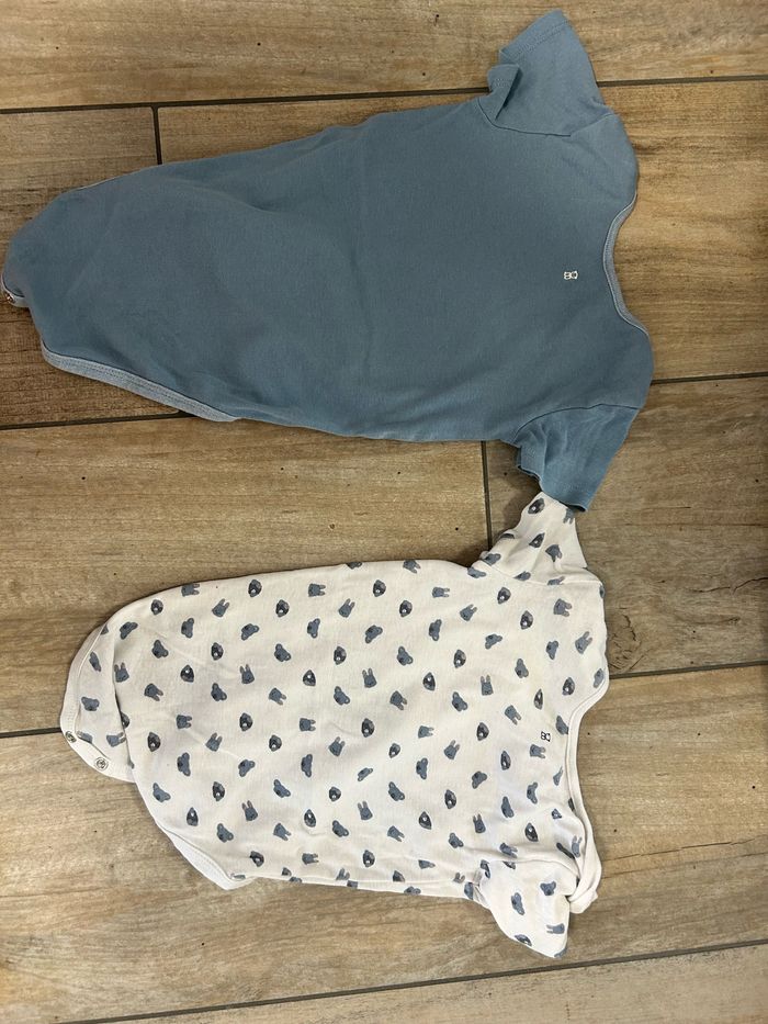 Lot de 2 bodies 12 mois Obaïbi - photo numéro 2