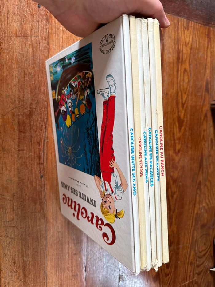 Lot de 6 livres anciens Caroline pierre probst albums rares vintage grand format - photo numéro 5