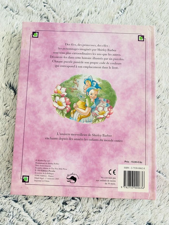 Livre 6 Puzzles au pays des fées - photo numéro 4