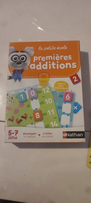 Jeu éducatif mes premières additions Nathan