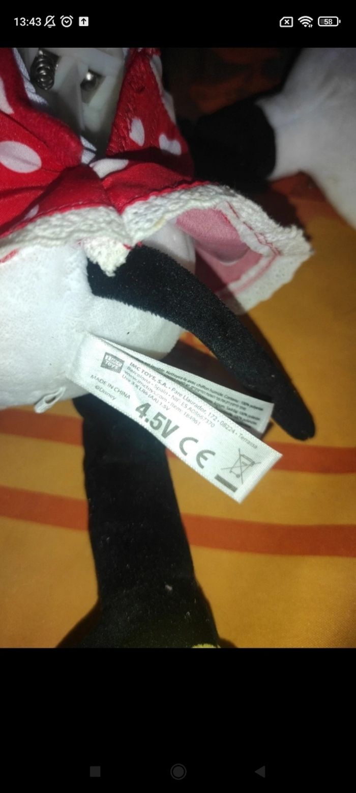 Peluche Minnie j41 - photo numéro 2