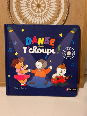 Livre sonore danse avec tchoupi 