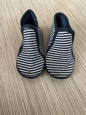 Pantoufles 22 avec fermeture éclaire