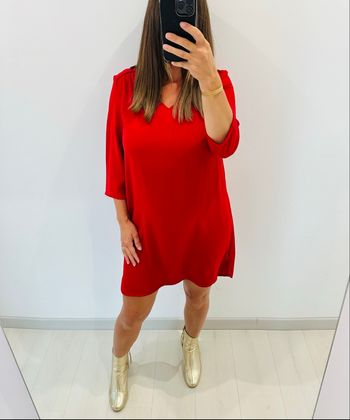 🌸Robe - Camaïeu - rouge 🌸