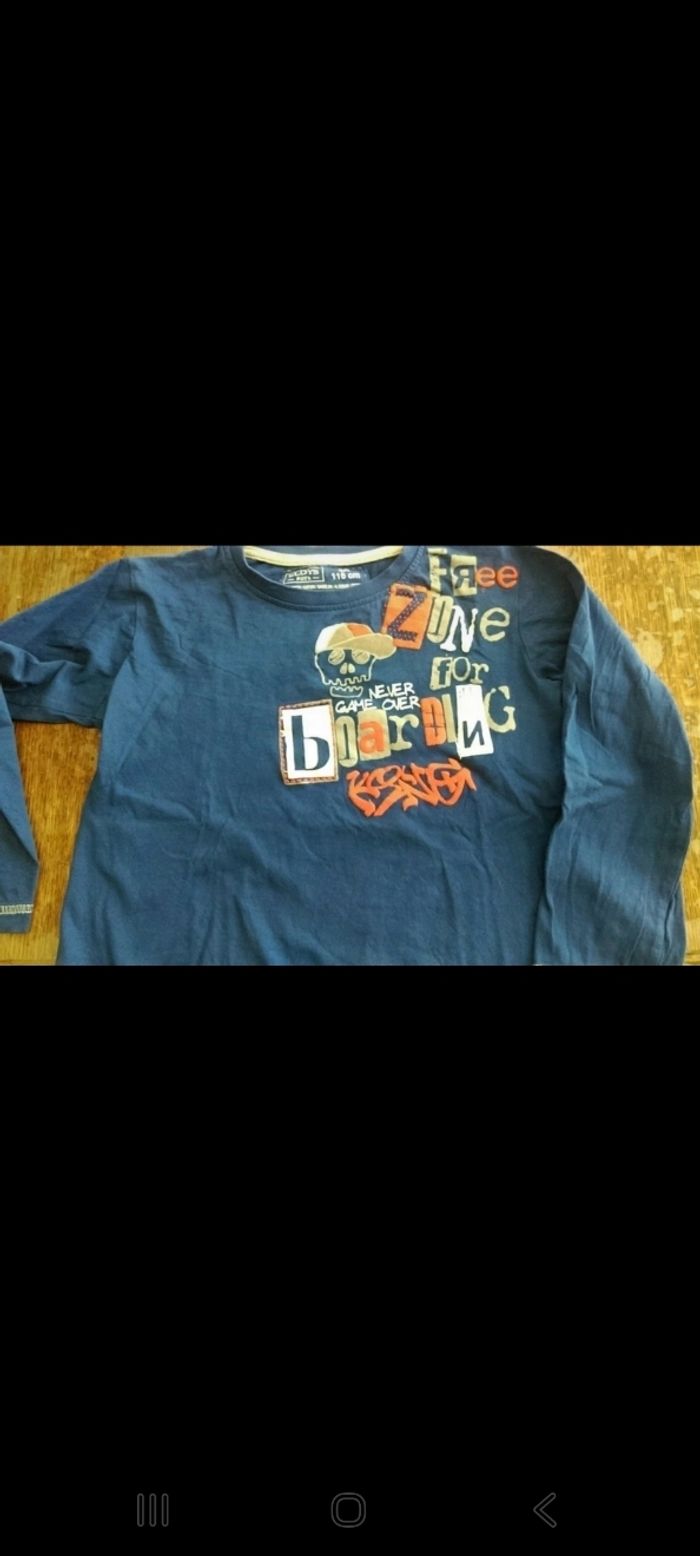 Lot tee-shirts manches longues 6 ans - photo numéro 3