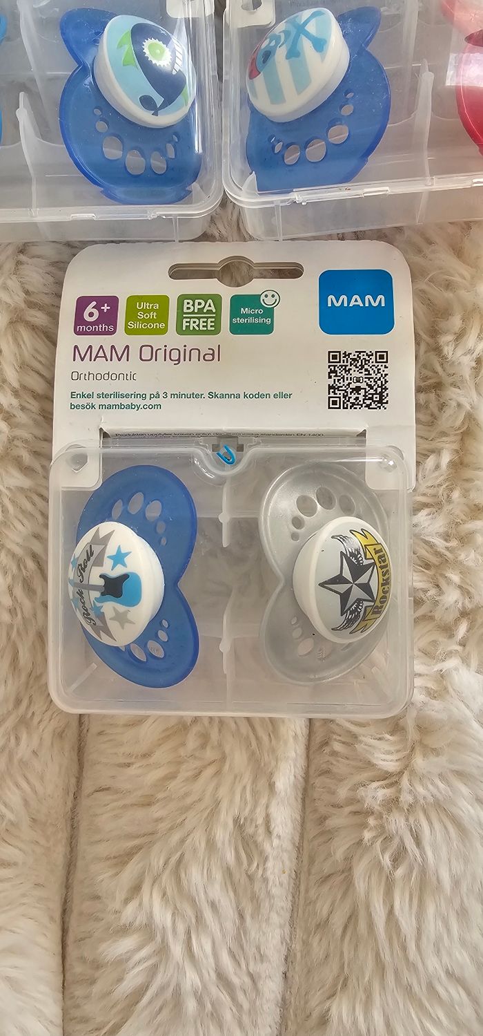 Lot de 6 sucettes Mam Original 6 mois + - photo numéro 4