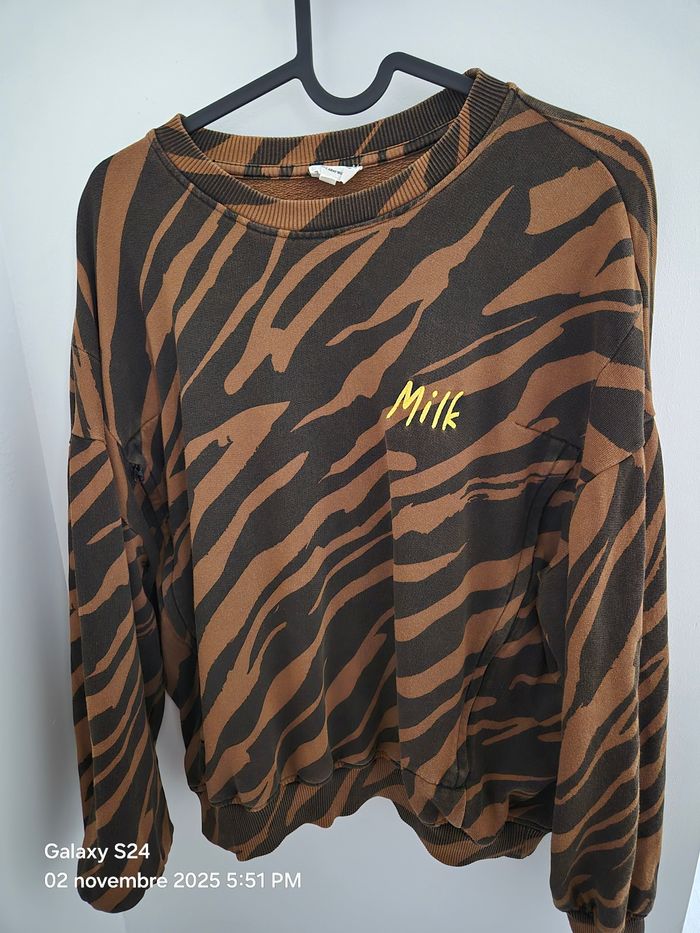 Sweat tajine banane taille S allaitement milk allaiter maternité grossesse - photo numéro 3