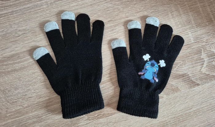 Gants tactiles fantaisie Stitch - photo numéro 4
