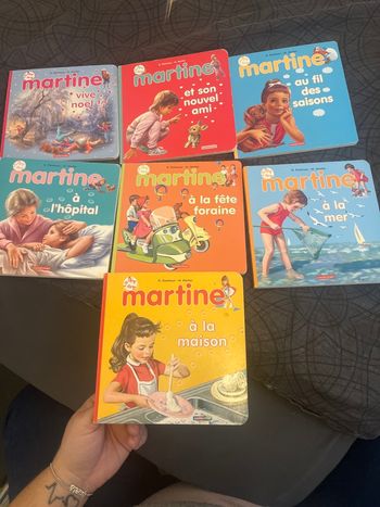 Lot de 7 livre Martine