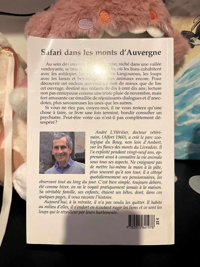 Livre : safari dans les monts d'Auvergne - photo numéro 2