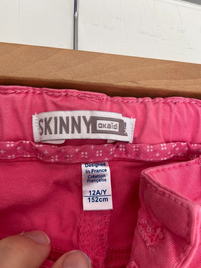 Pantacourt Skinny Okaïdi 12 ans - photo numéro 4