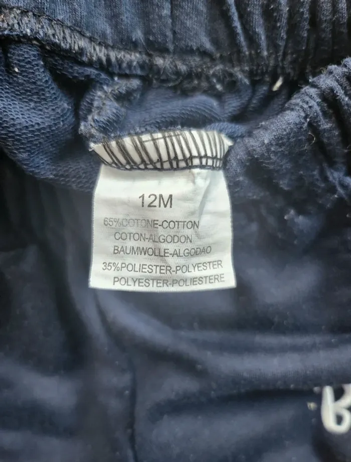 Ensemble jogging sport garçon 12 mois - photo numéro 8