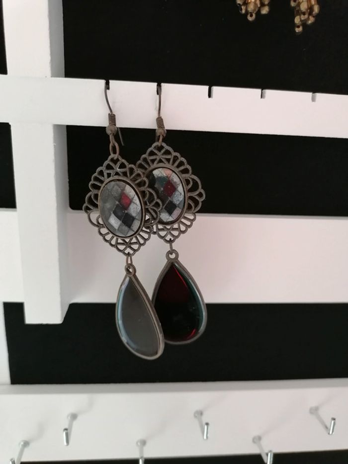 Boucles d'oreilles fantaisie - photo numéro 2