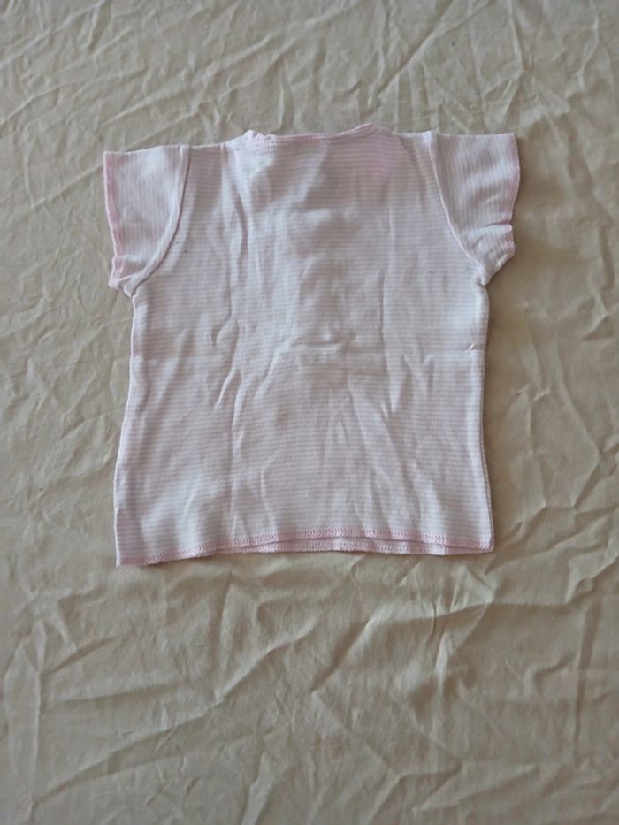 Tee-shirt manches courtes 6 mois - photo numéro 3