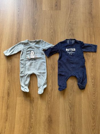 Lot 2 pyjamas 3Mois