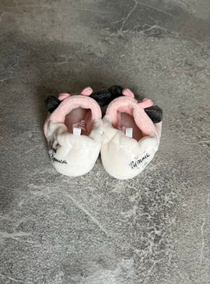 Chaussons bébé fille 3/6mois Disney Minnie - photo numéro 2