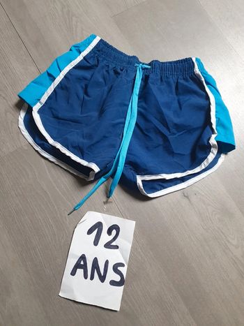 Short de bain 12ans Garçon