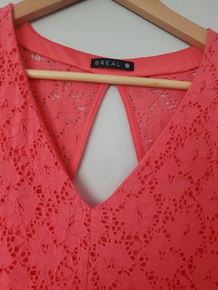 Robe corail taille 38 Breal - photo numéro 2