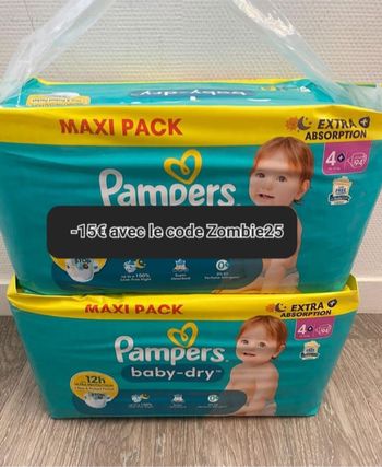 Pampers taille 4