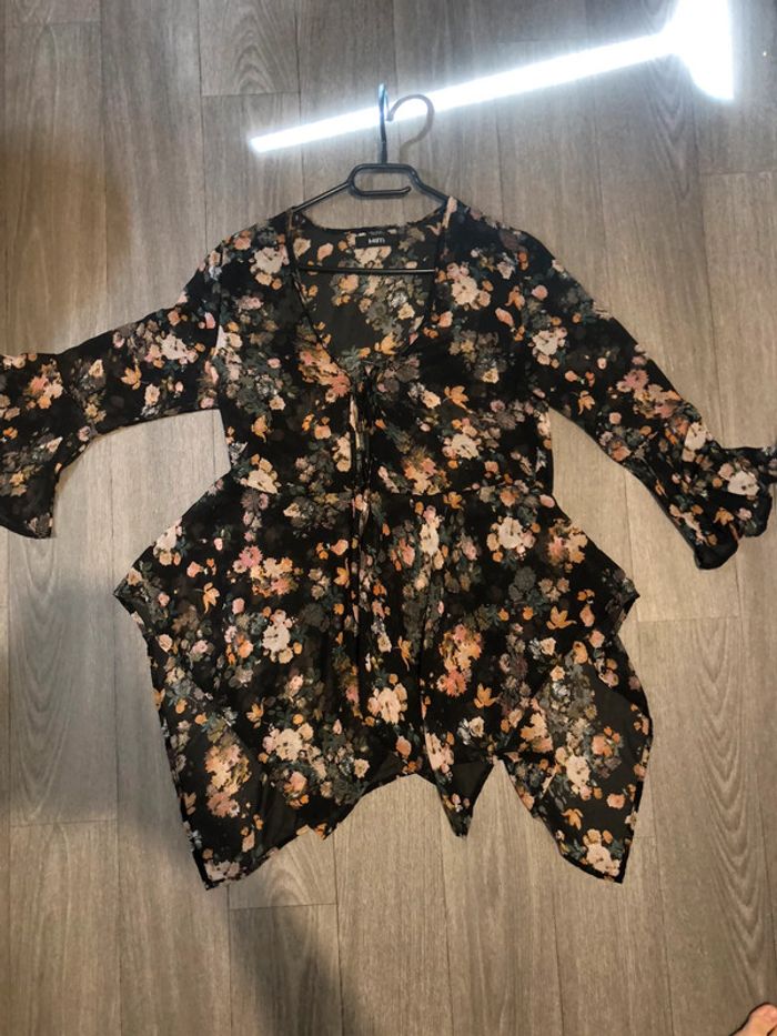 Blouse fleurie
