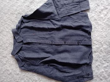 MAGNIFIQUE CHEMISE BLEU CHINE ORCHESTRA