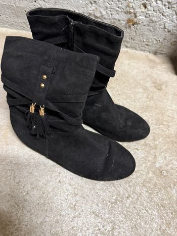 Bottine noire taille 39