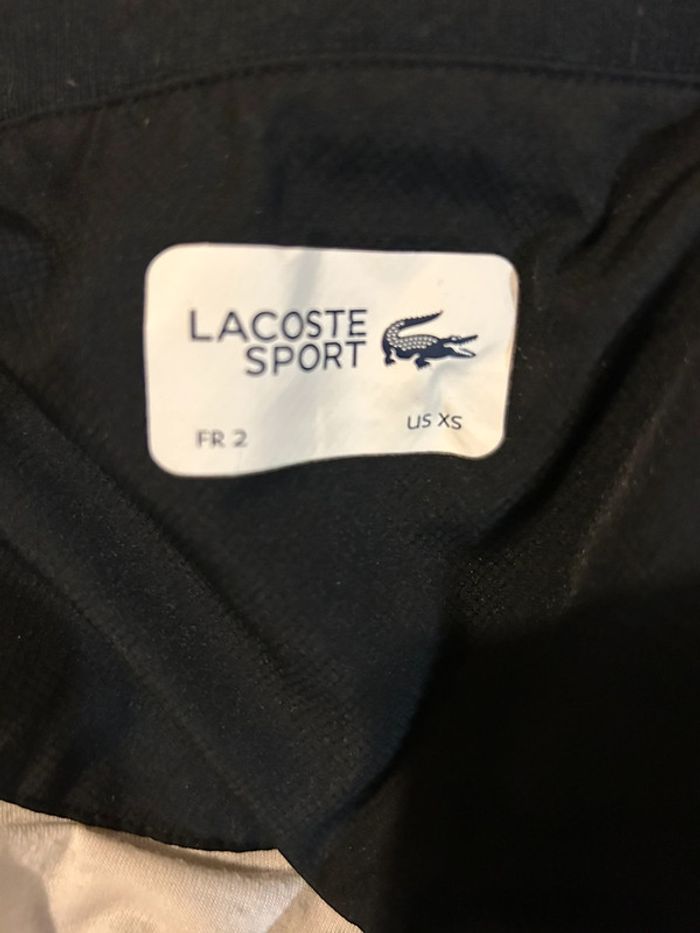 Veste Lacoste sport taille xs - photo numéro 5