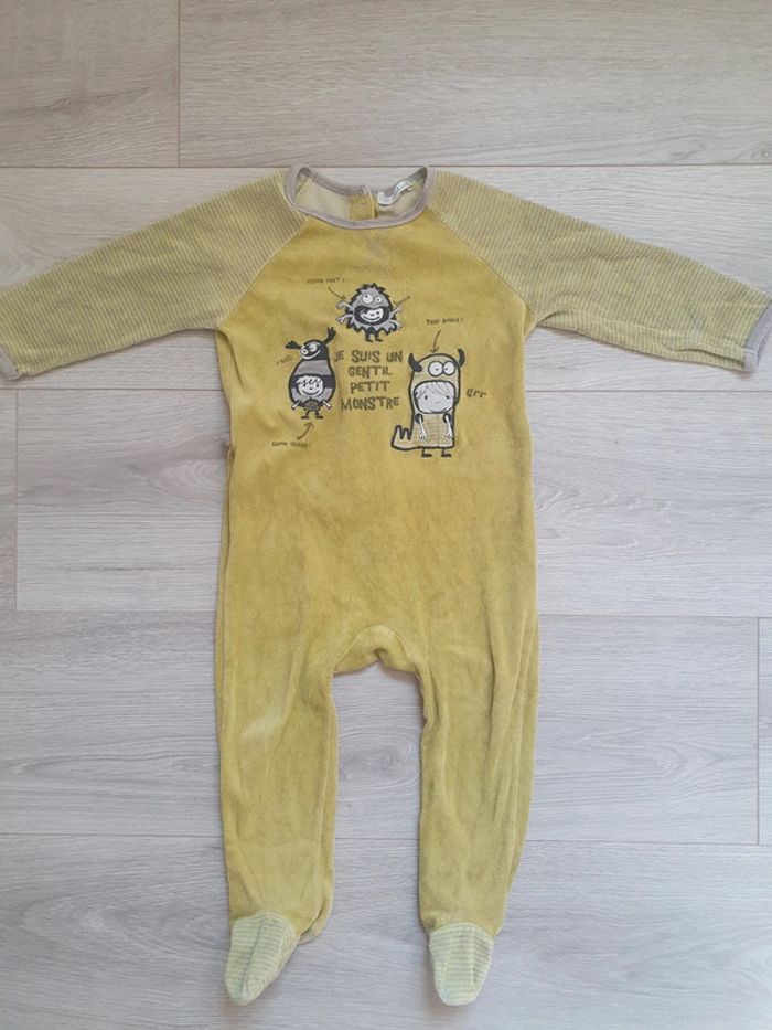 Pyjama Velours 18 mois