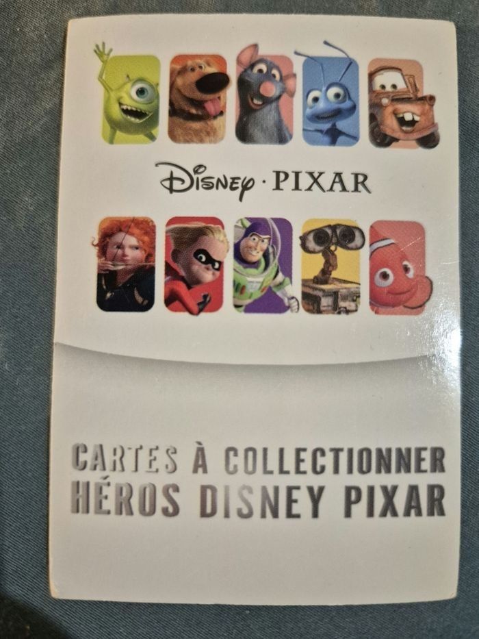 Carte Héros Disney Pixar Auchan n° 13/135 Wall-E Capitaine B. McCrea - photo numéro 2