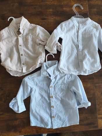 Lot de trois chemises 🧸