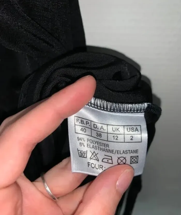 Robe noire femme taille 40 - photo numéro 5