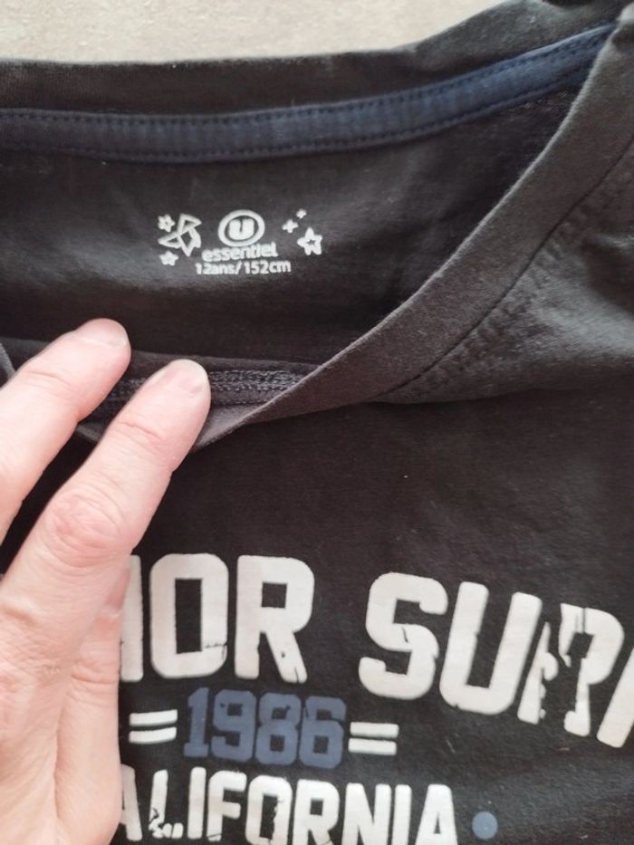 Tee-shirt 12 ans U essentiel - photo numéro 2