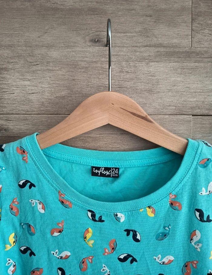 Combinaison bébé garçon Influx bleu motif 24 mois - photo numéro 2