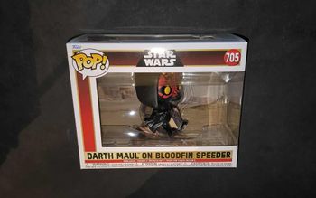 Figurine Funko Pop Deluxe / Darth (Dark) Maul On Bloodfin Speeder 705 / Star Wars Ep1