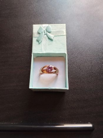 Bague vintage femme avec coffret cadeau