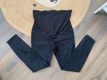 Pantalon jeans grossesse noir H&M mama taille M