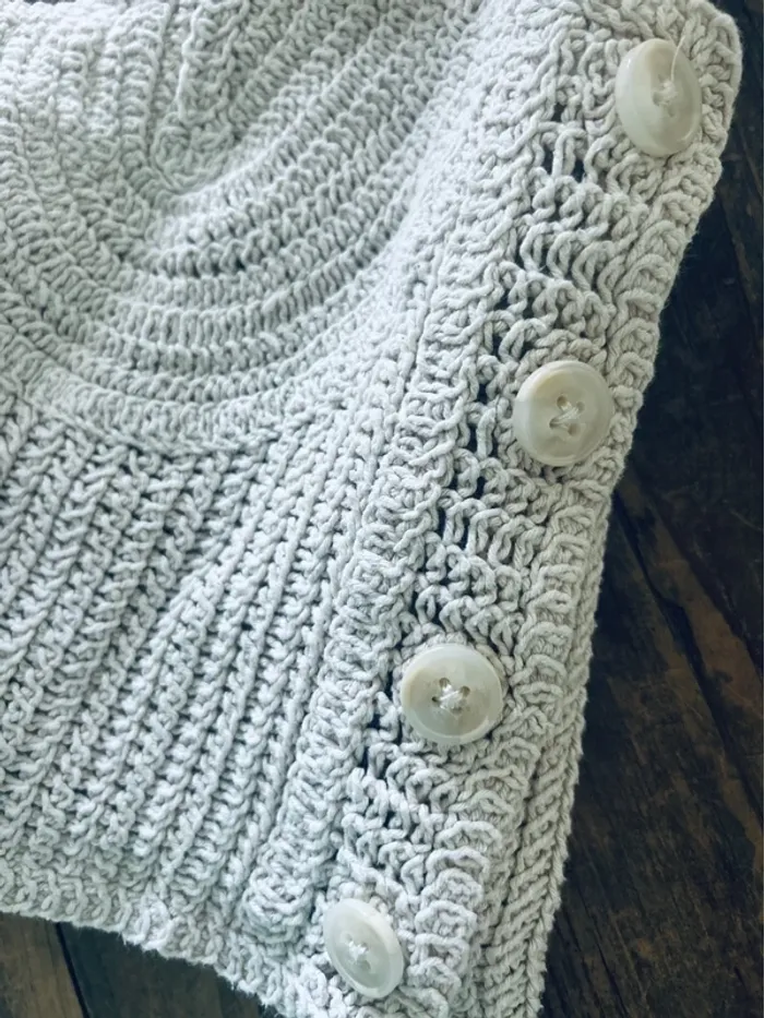 Sublime débardeur crochet Zara taille L - photo numéro 5