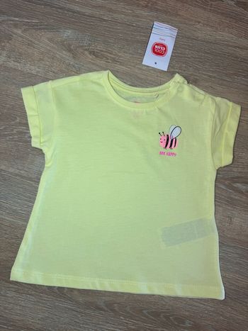 T-shirt jaune Baby Club 