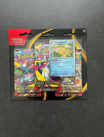 Tripack 3 boosters ME01 mega évolution Pokémon