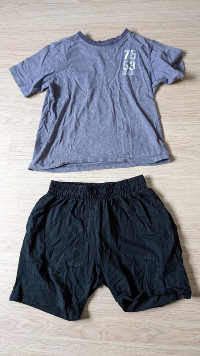 Pyjama pyjashort garçon 10 ans