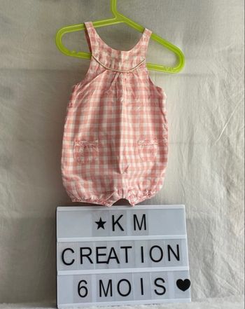 Barboteuse 6 mois tape à l’œil 